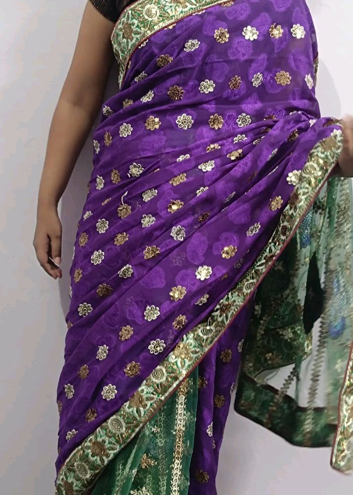 5.5 M Double Sed Saree