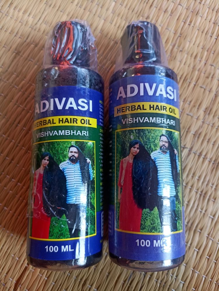 Buy 1 Get One Free Adivasi Herbal Hair Oil