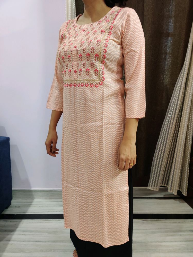 Embroidered Kurta