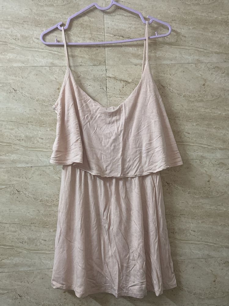 Dress Top Light Pink / Cream