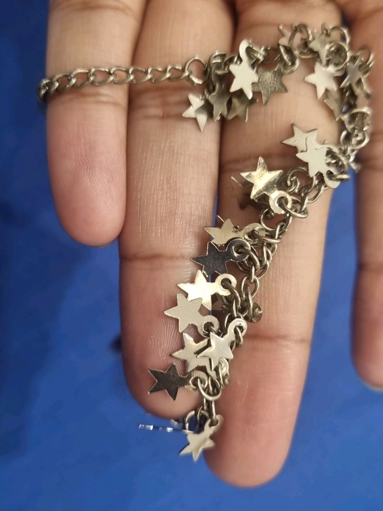 Silver Star Bracelet