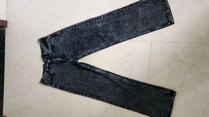 Black Wide Leg Jeans