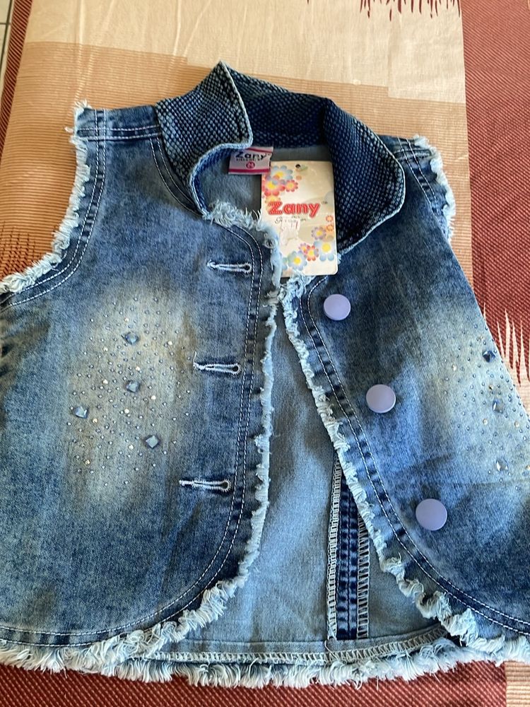 Denim Jacket Sleeveless