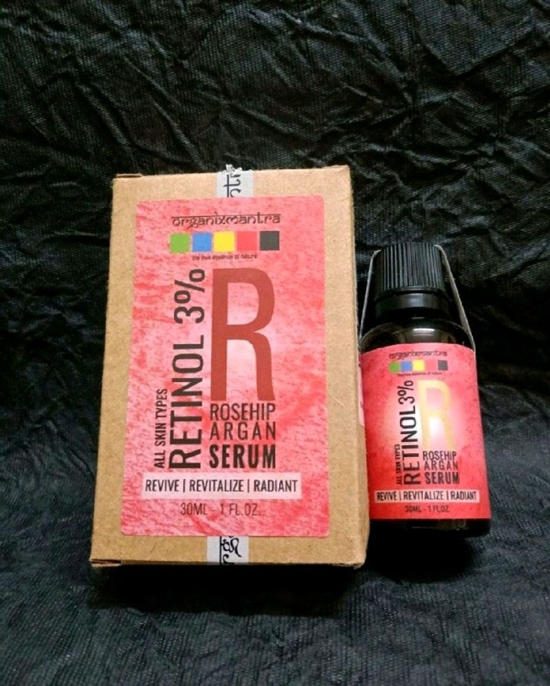 Retinol Rosehip Argan Serum