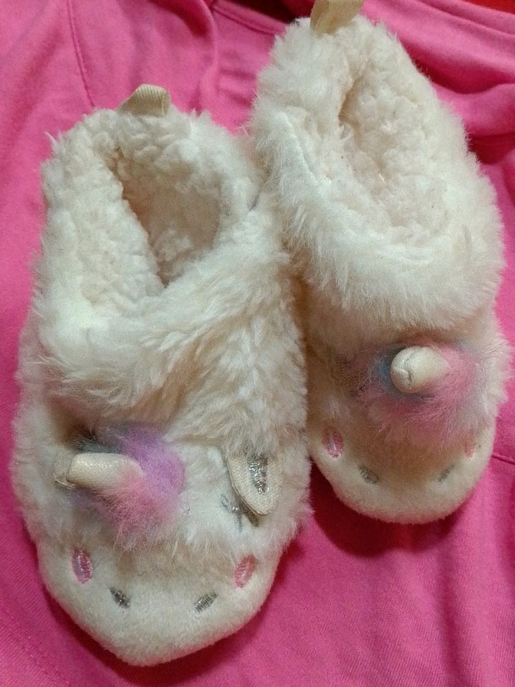 Unicorn Booties For Baby