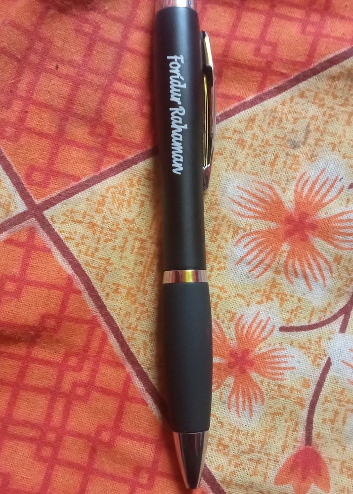 Foridul Rahaman Name Print Customized Led Pen