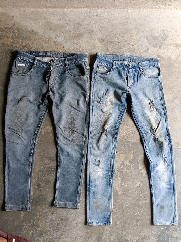 Combo Of 2 Jeans Used Pant