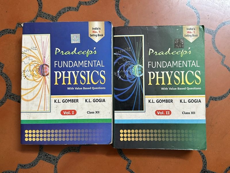 Pradeep’s Fundamental Physics VOL 1 & 2 -class XII