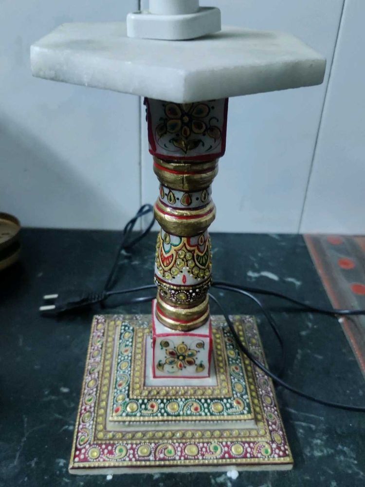 Marble Lamp Base