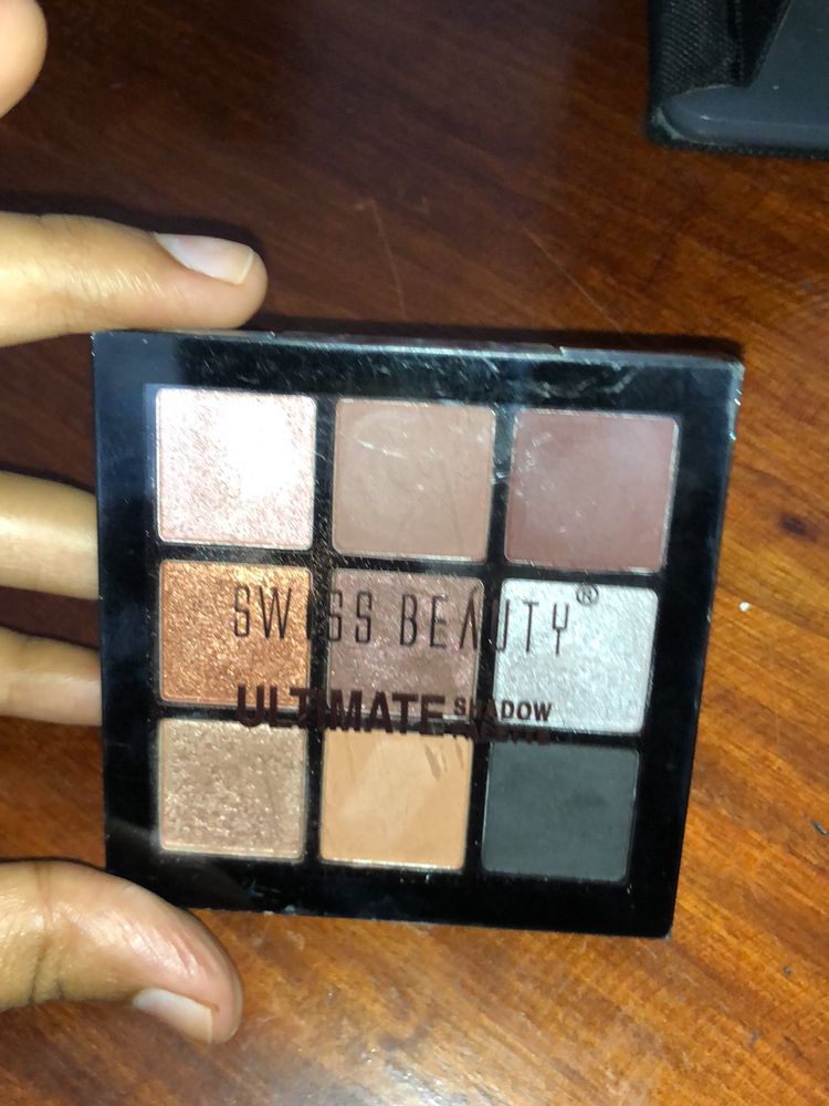 Swiss Beauty Ultimate 9 Pigmented Clr Eyeshadow