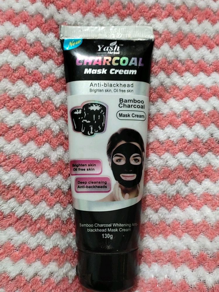 Yash Herbal Charcoal Face Mask Cream