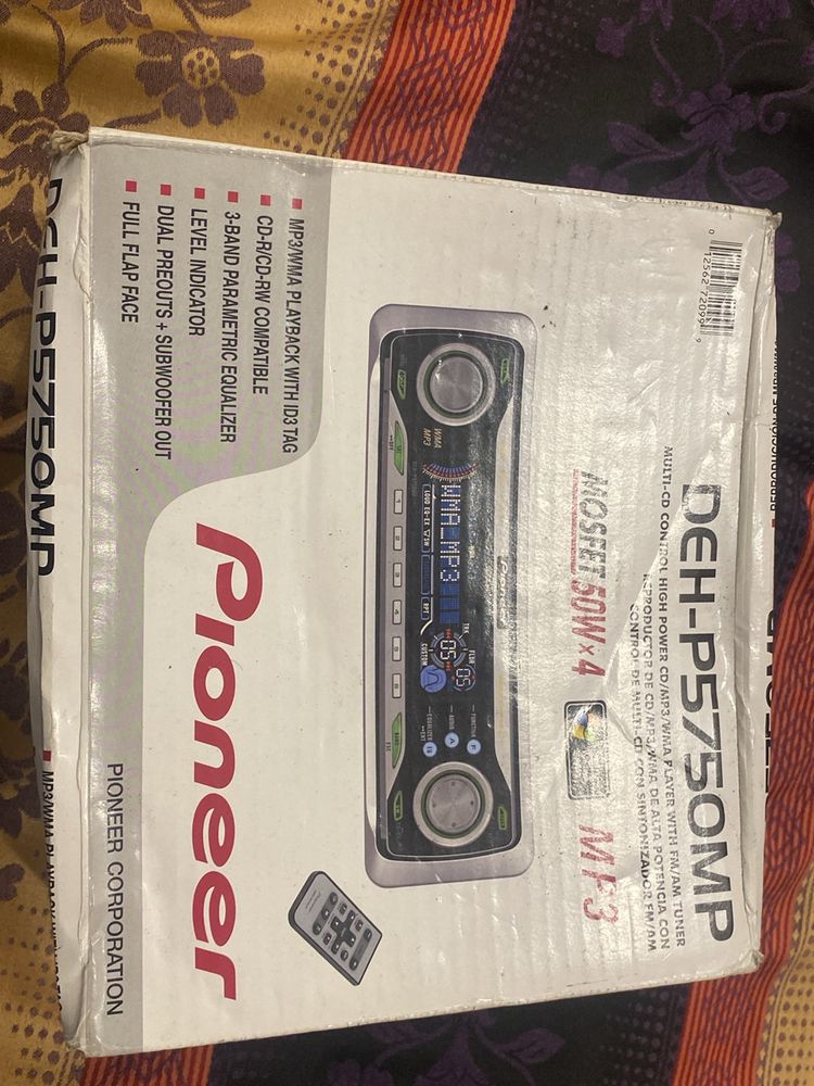 Old Pioneer Car Stereo Audio System