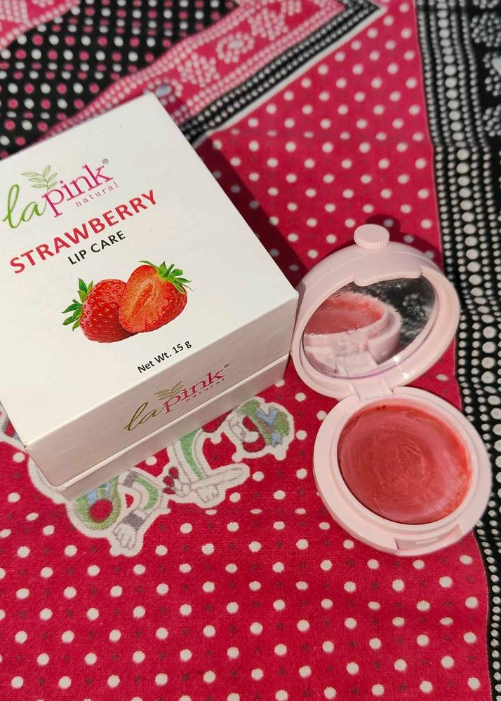 La Pink Strawberry Lip Balm 😍