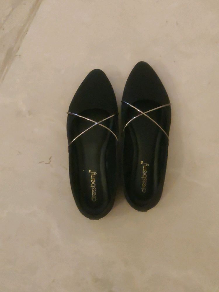 Dressberry Black Ballerinas