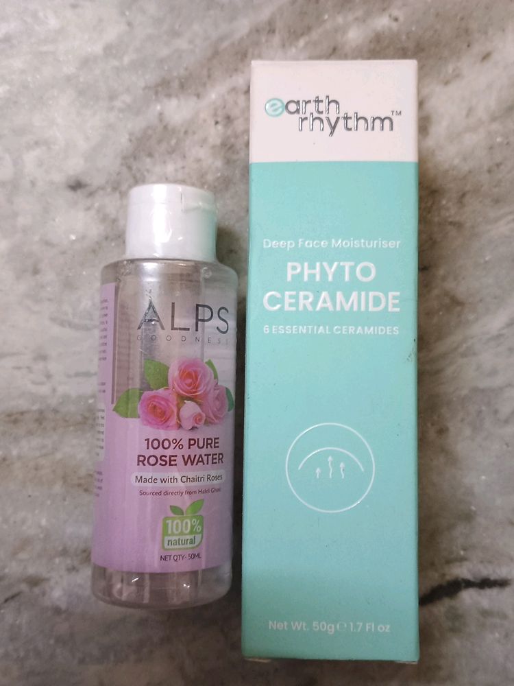 Earth Rhythm Moisturizer + Alps Rose Water Combo