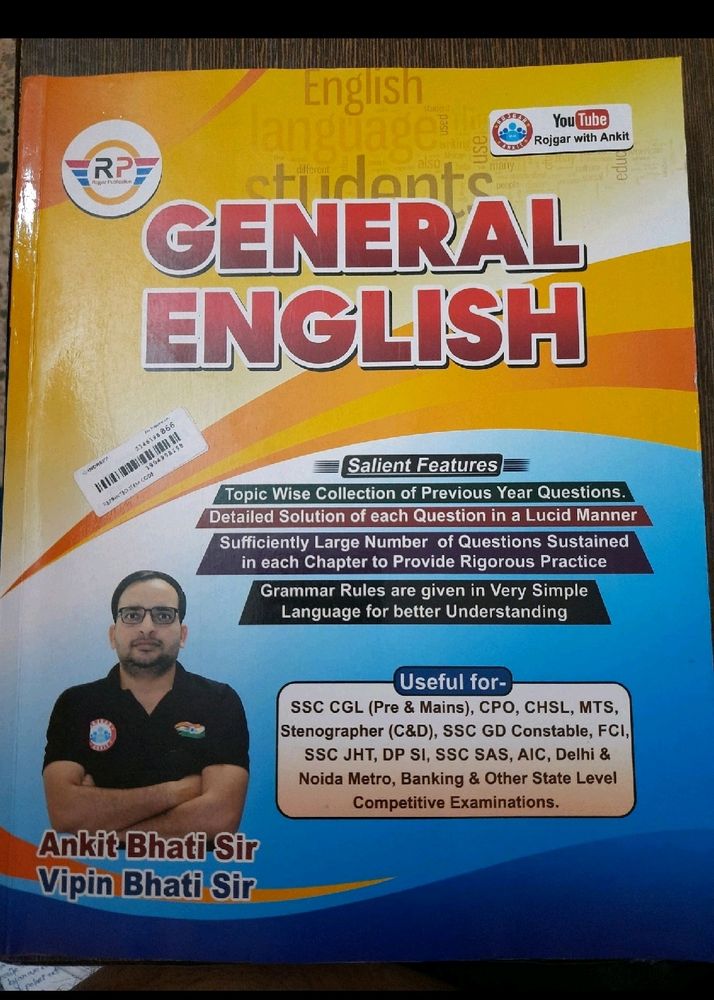 General English Book By Ankit Bhati Sir