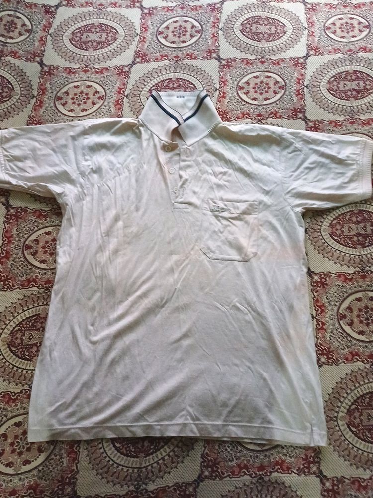 Kingsons White T-Shirt Used