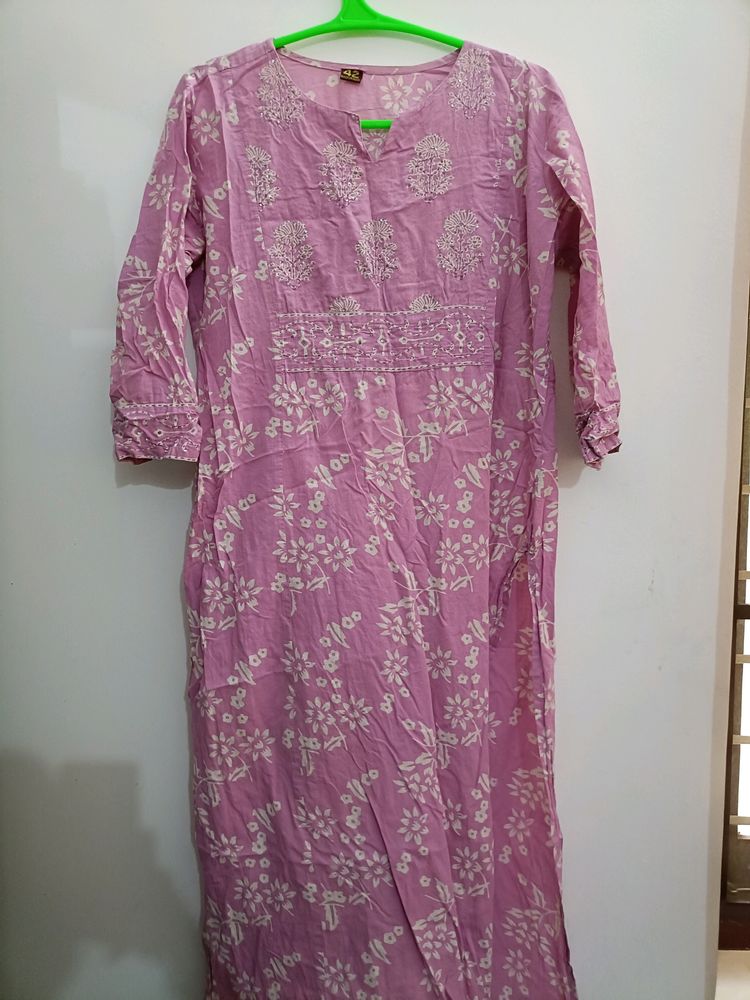 Lilac Kurta