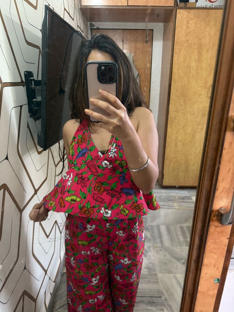 Floral Jumpsuit