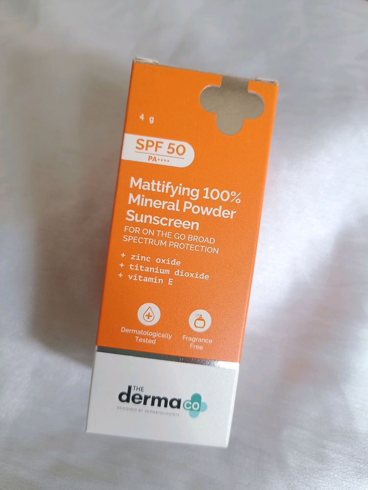 Mattifying 100% Mineral Powder Sunscreen