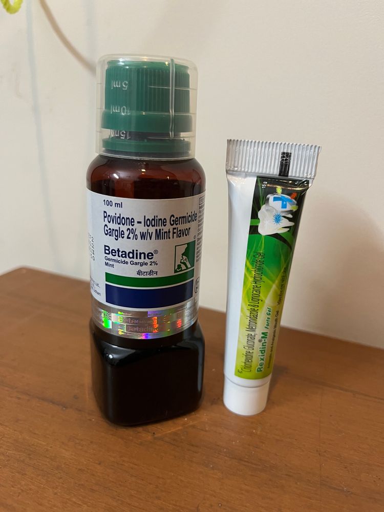 Mouthwash And Dental Numbing Cream