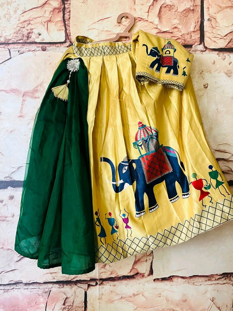 2 Set Elephant Navratri Lehanga