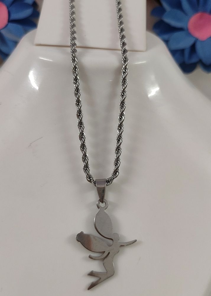 Silver Chain and Pendant