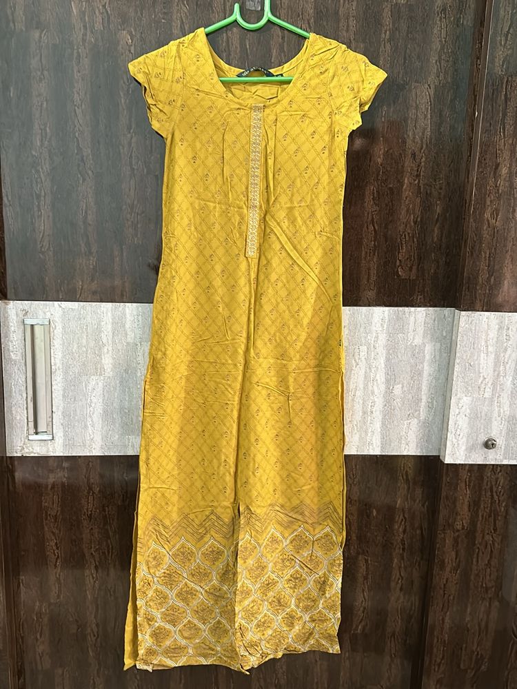 Yellow Kurti