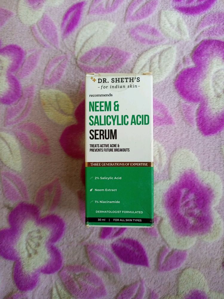 Neem And  Salicylic Acid.