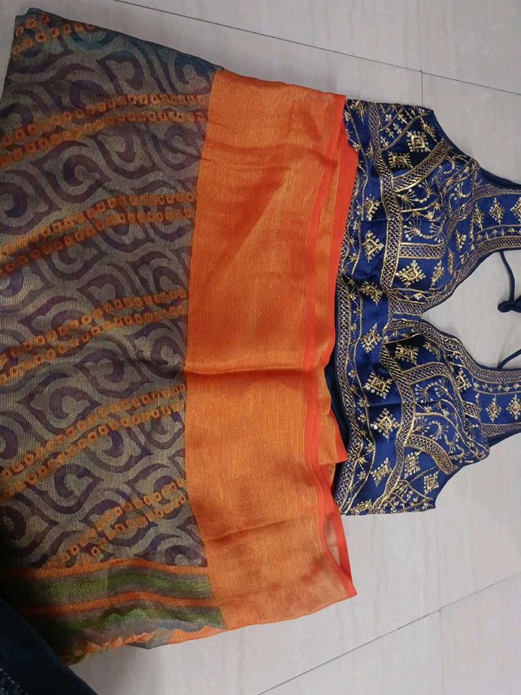 Blouse With Saree