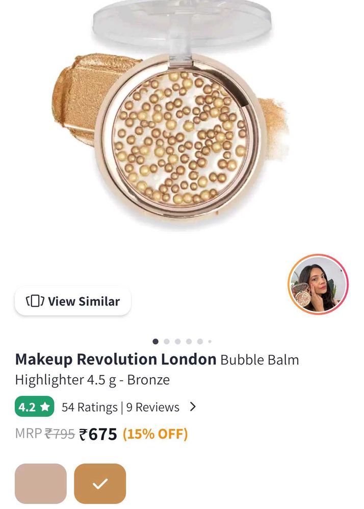 Makeup Revolution Bubble Balm Highlighter