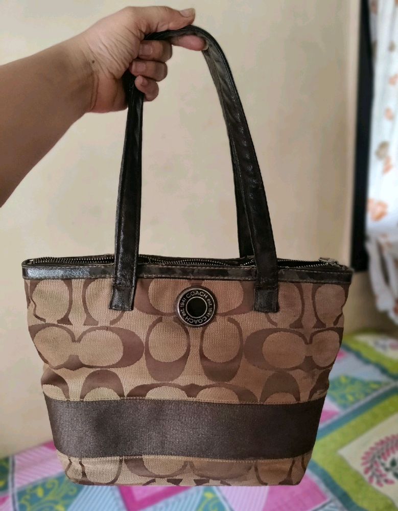 Original Coach Signature Tote