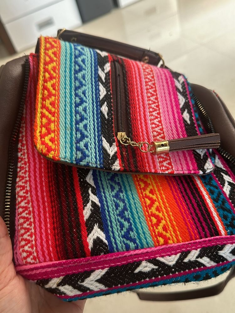 Multicolored Handbag