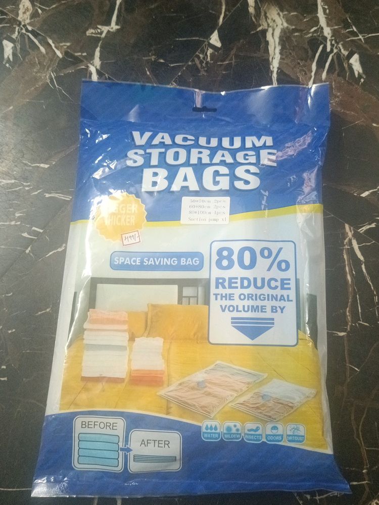 Vaccume Storage Bag New Without Tag Seal Pack