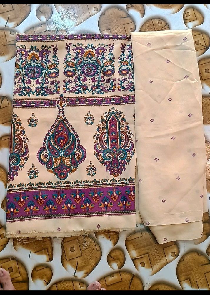 Suit fabric Without Duppata