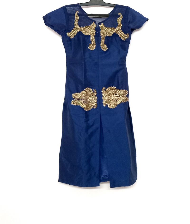 Navy Blue Kurti