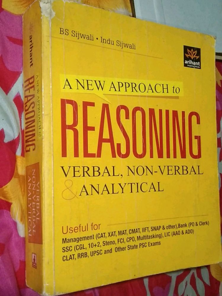 Verbal And Nonverbal Reasoning Arihant