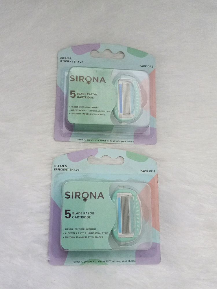 🖤Sirona 5 Blade Razor Catridges✨