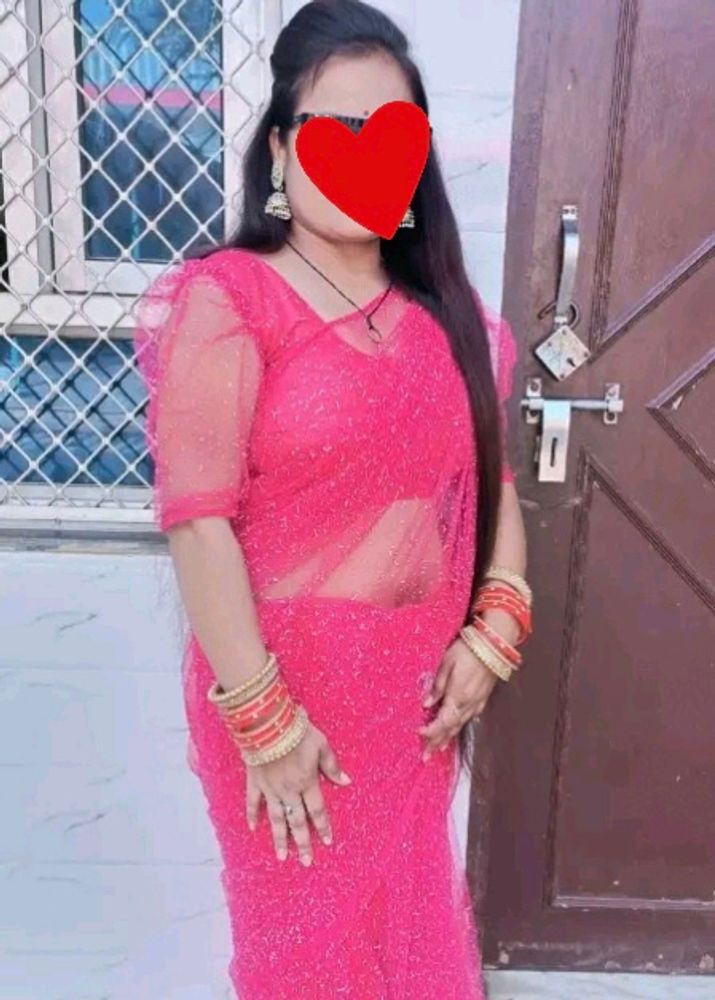 Fancy Net Saree 🥰