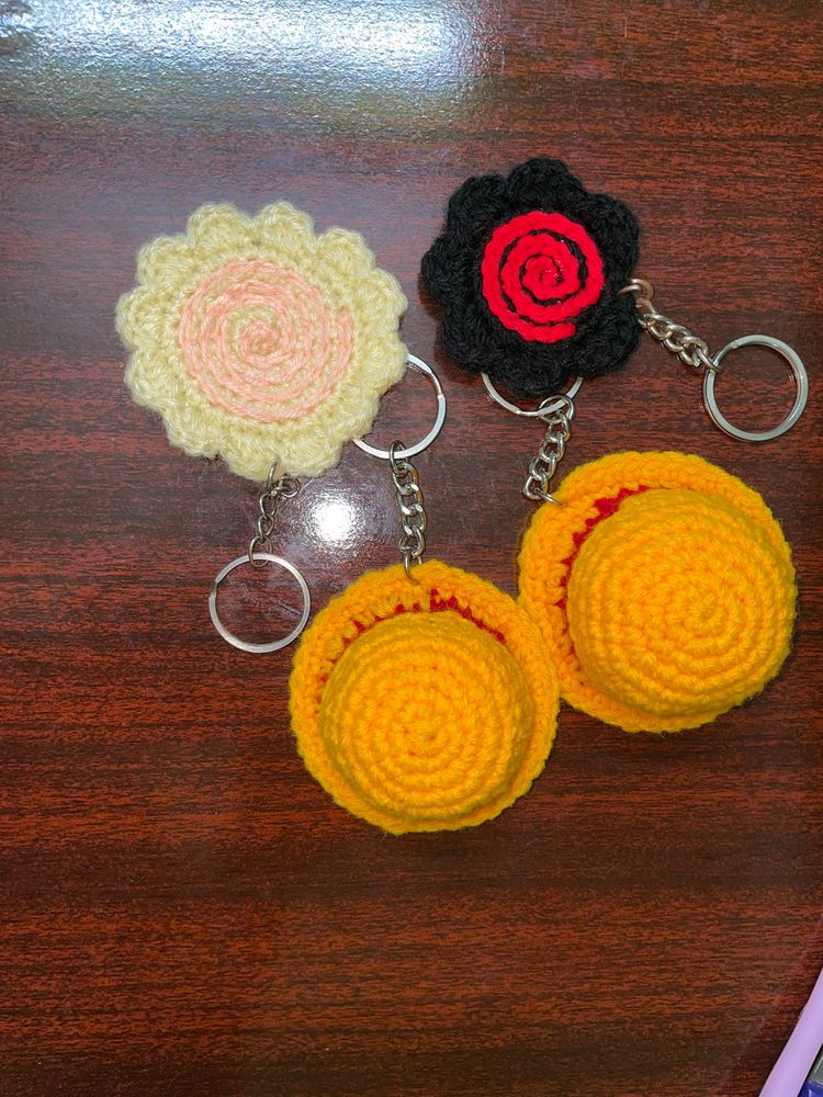 Crocheted Keychains