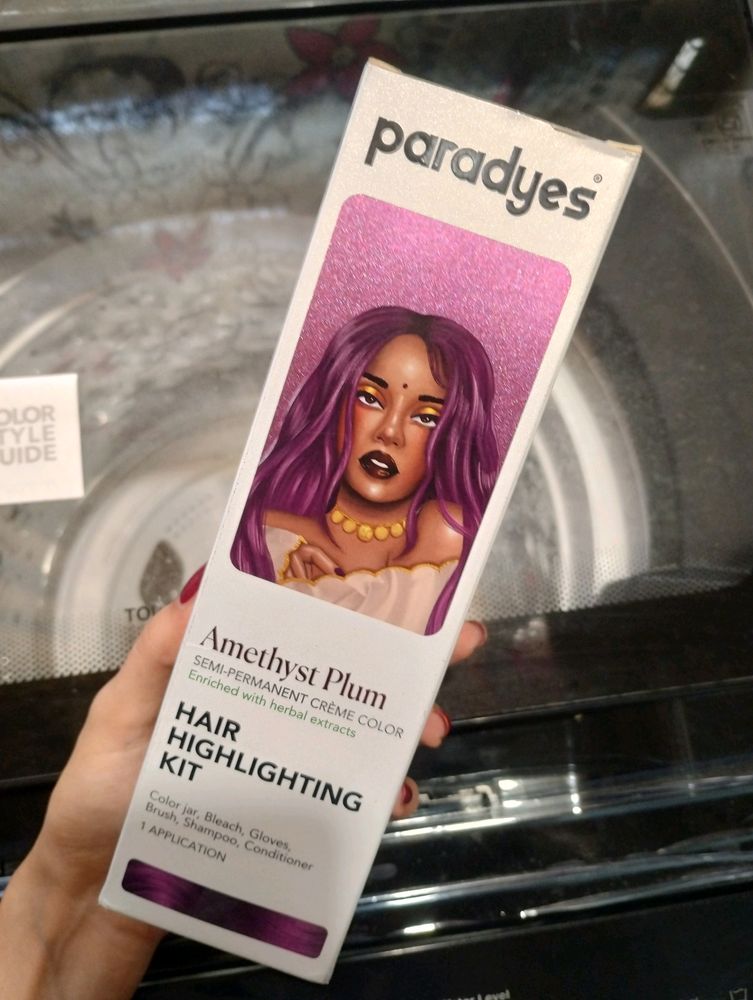 Paradyes Amethyst Plum Hair Highlighting Kit