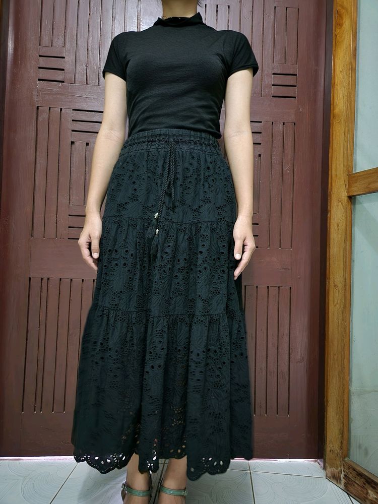 Elegant Long Summer Skirt