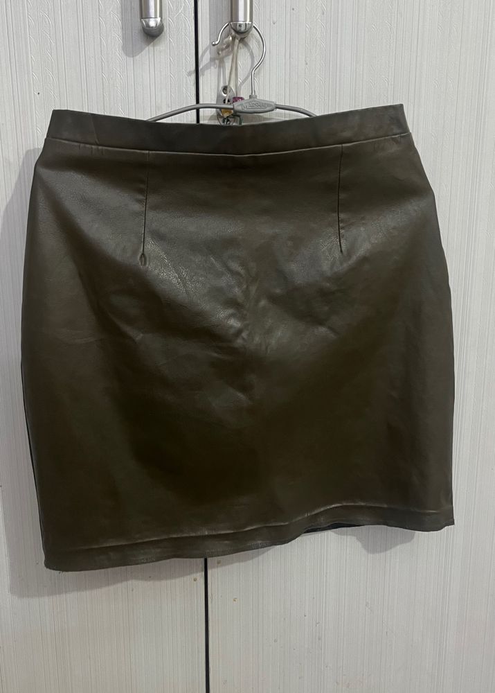 Leather Skirt