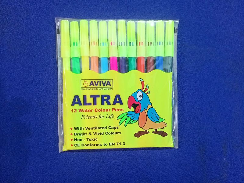 ALTRA 12 WATER COLOR PENS