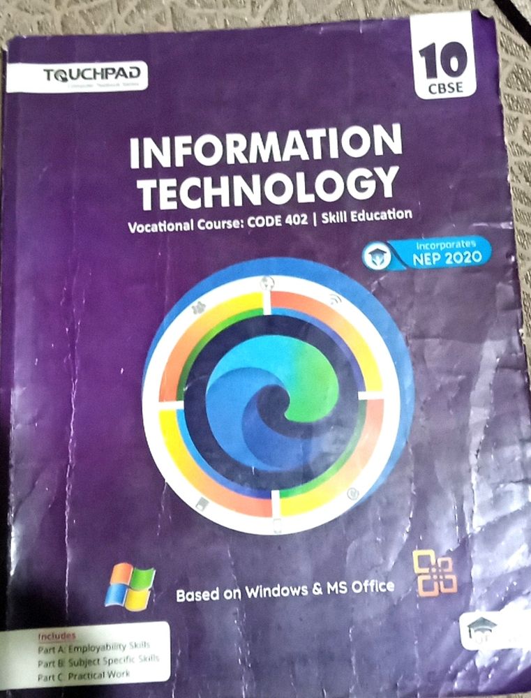 IT Information Technology Book Computer