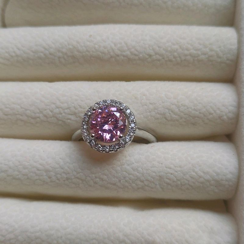 Pink Ruby Stone Ring