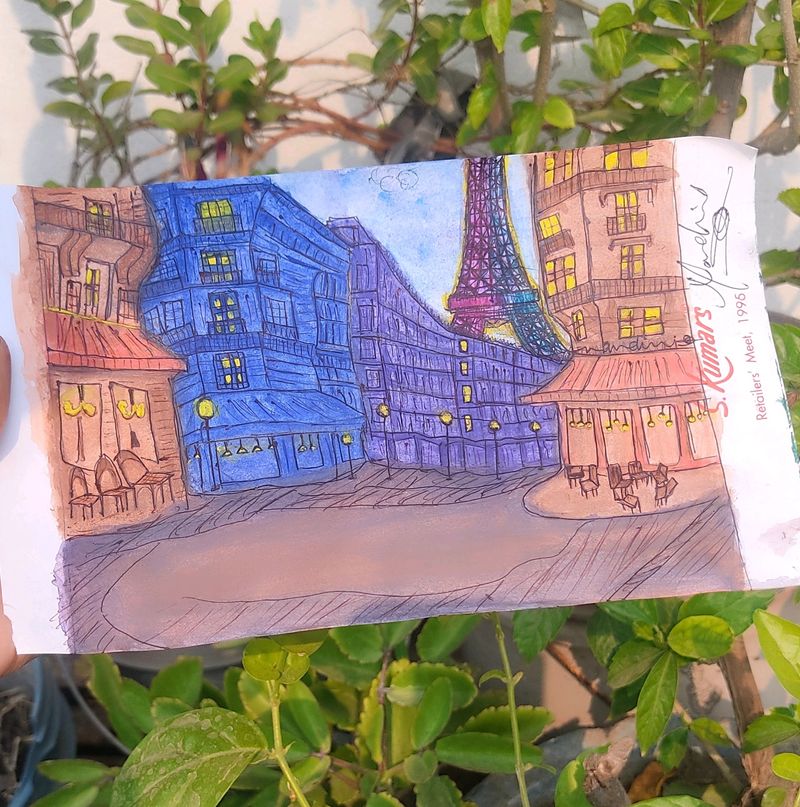 PARIS LANDSCAPE PAINTING