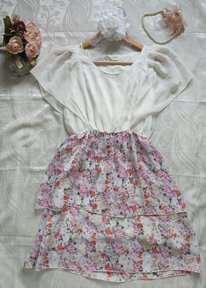 Zingrin Floral Layered Dress