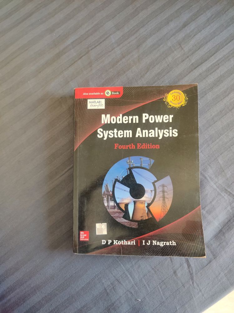 Modern Power System Analysis Book