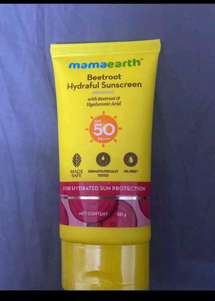 Mamaearth Beet Root Sunscreen New No Coin Untouche